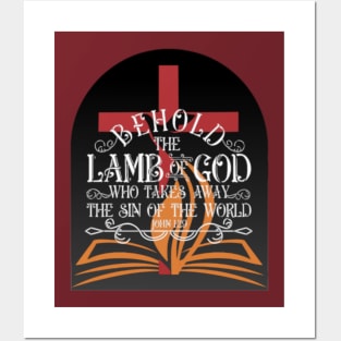 Behold The Lamb of God Posters and Art